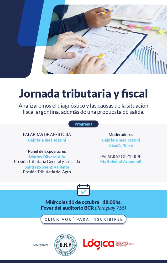 El instituto invita a: Jornada tributaria y fiscal - 11/10/2023